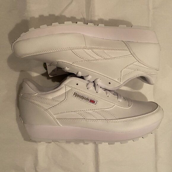 Reebok Womens Classic Renaissance White Casual Shoes V66942 - Picture 6 of 7